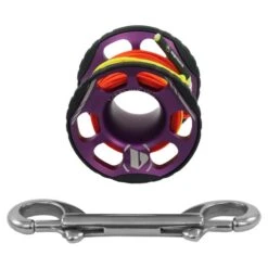 LIFELINE Dévidoir à Doigt 15m Aluminium - Apeks