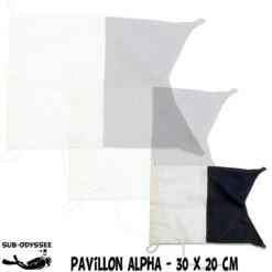 Pavillon Alpha De Signalisation Surface - Best Divers