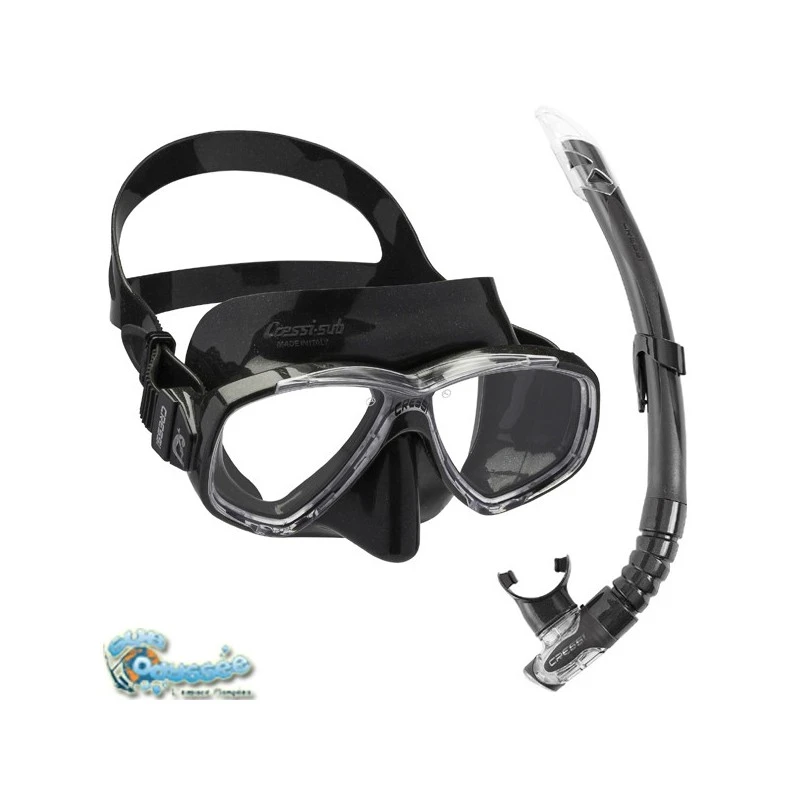Pack Masque PERLA + Tuba GAMMA - Cressi