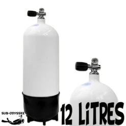 Bloc 12 Litres Court 1 Sortie Acier - Eurocylinder