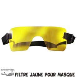 FLUORDIVE Filtre Jaune Pour Masque - Big Blue