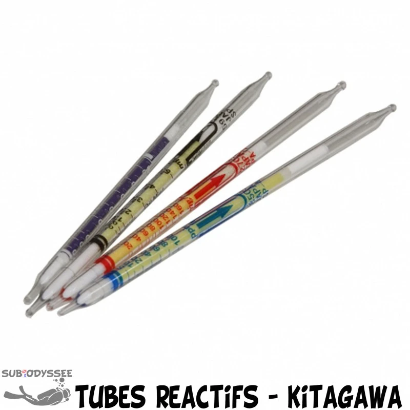Tubes Réactif De Rechange Pour Analyse D'air (Lot X10 Tubes CO) - Kitagawa