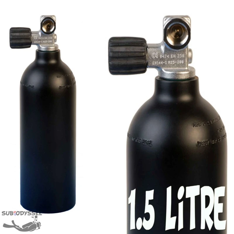 Bouteille 1.5 Litre 230 Bars Aluminium - LUXFER