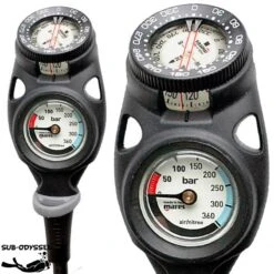 Console MISSION 2C Manomètre + Compas - Mares