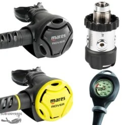 Pack ROVER 2S + Octopus ROVER + Manometre MISSION - Mares