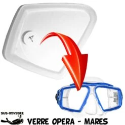 Mares Verre Correcteur OPERA Négatif (-1.0 à -7.0)