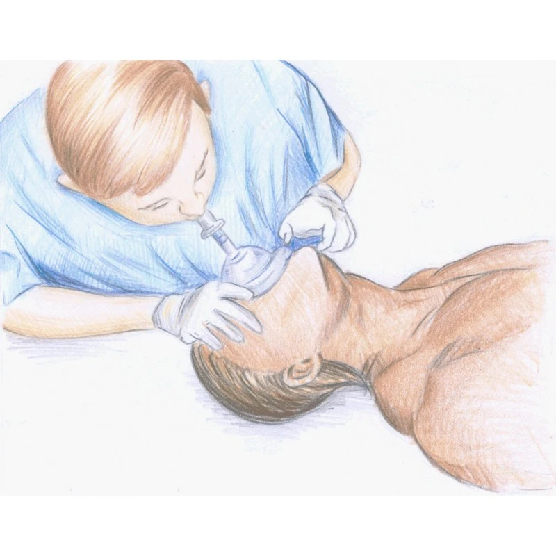 Pocket Mask Simple Pour Bouche à Bouche – Image 2